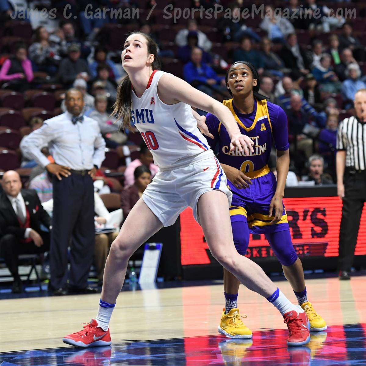Gallery NCAA Women's Basketball: AAC Tournament FR - #6 SMU 60 vs. #11 ...