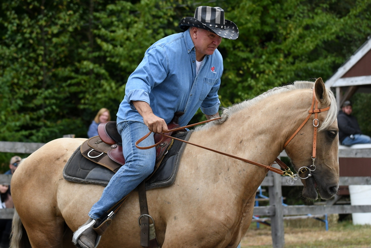 2022 Wolcott Lions Country Fair; Equestrian Obstacle Course Sports