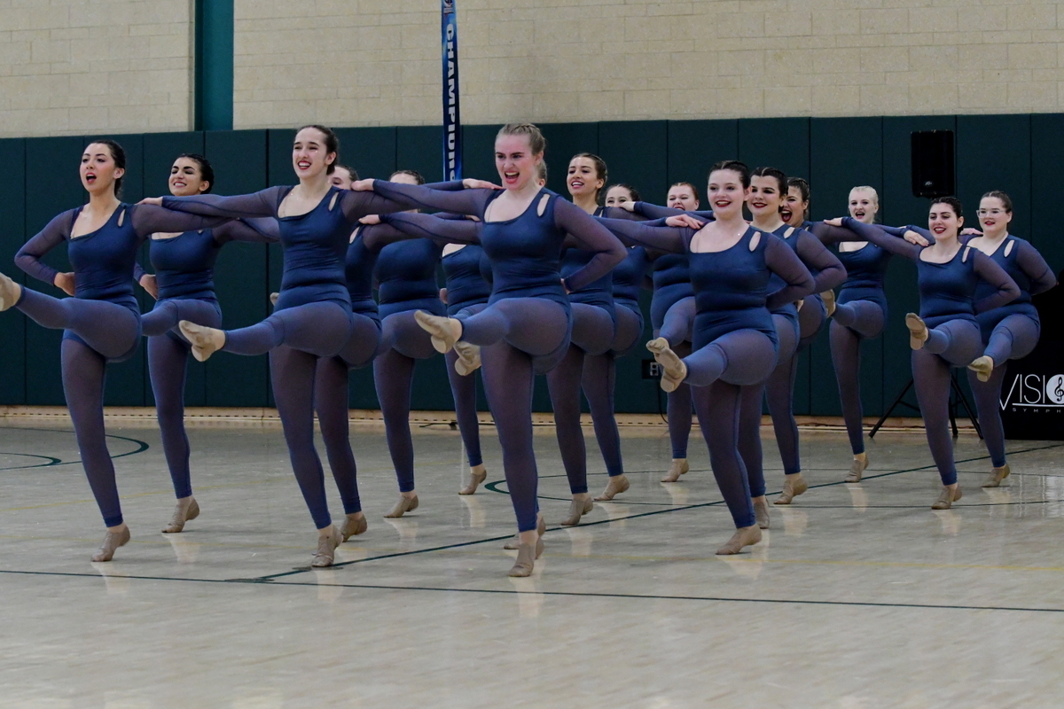 Gallery CIAC Dance: CT State Championships; Oxford High; Kick - Sports